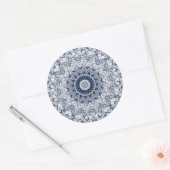 Losse decoratie ronde sticker (Envelop)
