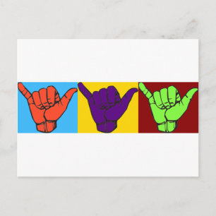 Losse design briefkaart