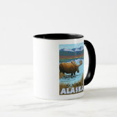 Losse Drink bij het meer van Skagway, Alaska Mok (Voorkant rechts)