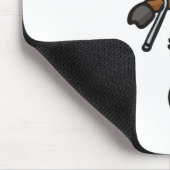 Losse eenwieler | achtergrondkleur kiezen muismat (Hoek)