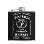 Losse ganzenkolf heupfles (Voorkant)