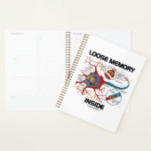 Losse geheugen in Neuron Synapse Geek Humor Planner (Display)