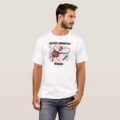 Losse herinnering binnenin (neuron / synaps) t-shirt (Voorkant volledig)