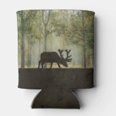 Losse in de illustratie van het bos blikjeskoeler (Achterkant)