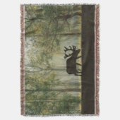 Losse in de illustratie van het bos deken (Voorkant Verticaal)