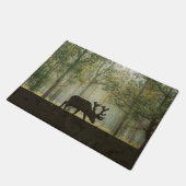 Losse in de illustratie van het bos deurmat (Schuin)