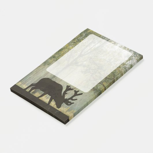 Losse in de illustratie van het bos post-it® notes (Schuin)