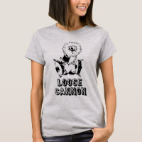 Losse kanon T-Shirt - Womens