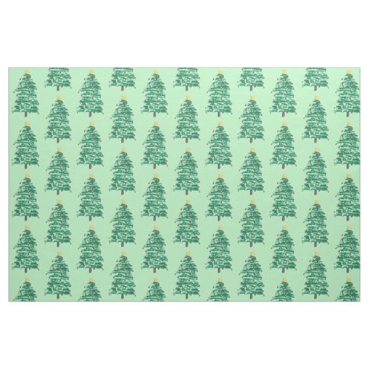 Losse kerstboomstructuur stof (Fat Quarter)