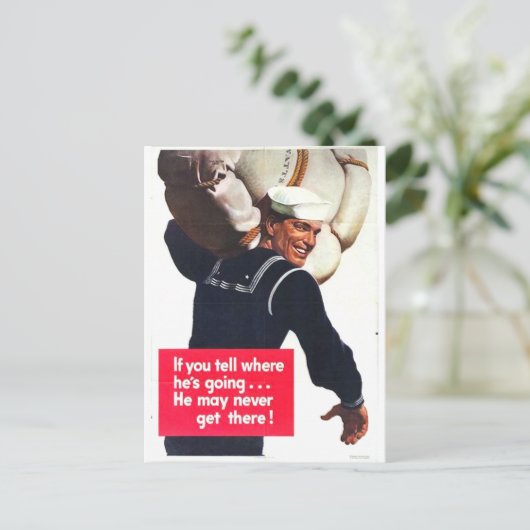 Losse lips 1 briefkaart (Staand voorkant)