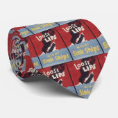 Losse Lips kan gooien Scheepsschepen Stropdas (Opgerold)