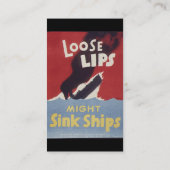 Losse Lips kan Visitekaartjes gooien (Achterkant)