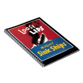 Losse Lips kunnen inktschepen gebruiken Notitieboek (Rechterzijde)