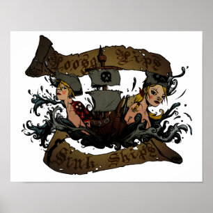 Losse Lips Sink Ships Poster