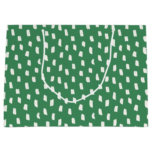 Losse Mark Leaf Green Groot Cadeauzakje (Voorkant)