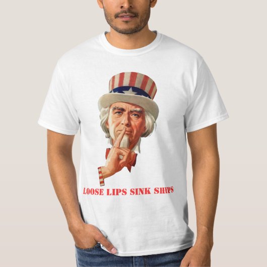 Losse oplichtschepen t-shirt (Voorkant)