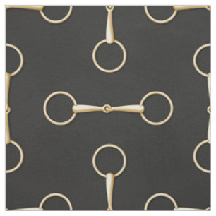 Losse Ring Snaffle Bit Equestrian (op grote schaal Stof
