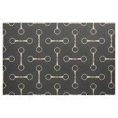 Losse Ring Snaffle Bit Equestrian (op grote schaal Stof (Fat Quarter)