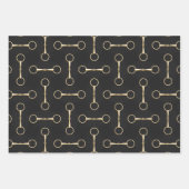 Losse Ring Snaffle Bits Equestrian Inpakpapier Vel (Voorkant 3)