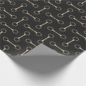 Losse Ring Snaffle Bits Equestrian (op grote schaa Cadeaupapier (Hoek)