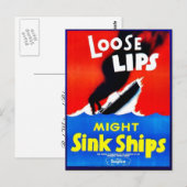 Losse schepen, lichte schepen briefkaart (Voorkant / Achterkant)