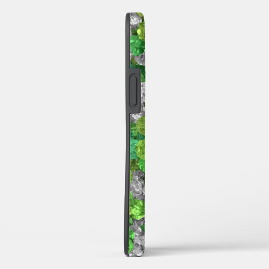 Losse smaragd edelstenen Case-Mate iPhone case (Achterkant / Rechts)