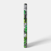 Losse Smaragd Edelstenen iPhone Hoesje (Linkerkant)