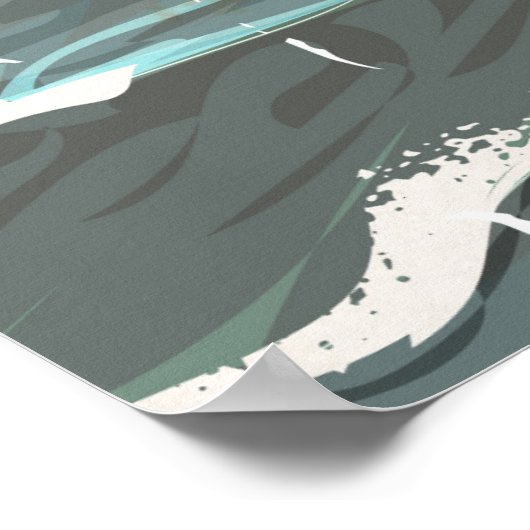 Losse Talk Cost Lives WW2 Poster print (Hoek)