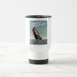 Losse Talk Cost Lives WW2 Poster Reisbeker