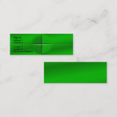 Losse vierkante Tegel Mini Visitekaartje (Voorkant / Achterkant)