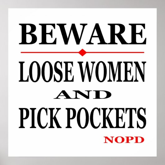 Losse vrouwen New Orleans Poster (Voorkant)