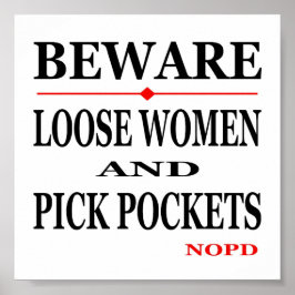 Losse vrouwen New Orleans Poster