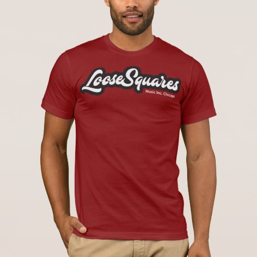 losSquares Witte Logo T-shirt (Voorkant)