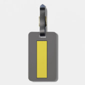 LOST Airport Directions, Airplane Pilot Aviator Bagagelabel (Achterkant verticaal)