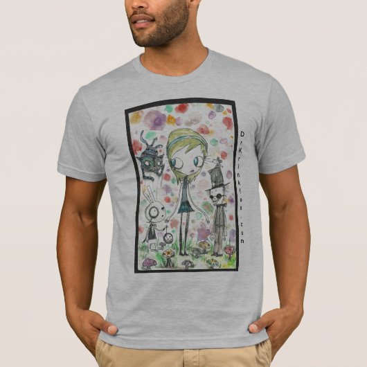 LOST ALICE T-shirt van dr. krinkles (Voorkant)