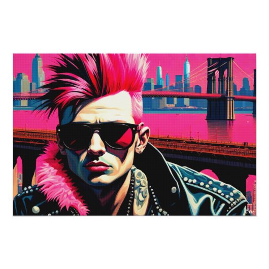 LOST BOYS-PUNK IN DE STAD 8 PERFECT POSTER (Voorkant)