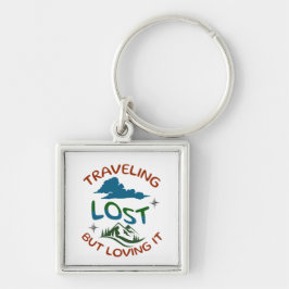 Lost But Loving it Sleutelhanger voor de Vrije Gee