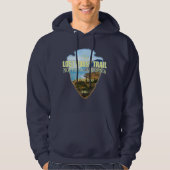 Lost Coast Trail (pijlpunt) Hoodie (Voorkant)