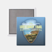 Lost Coast Trail (pijlpunt) Magneet (Voorkant / Achterkant)