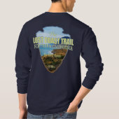 Lost Coast Trail (pijlpunt) T-shirt (Achterkant)