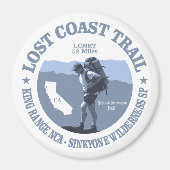 Lost Coast Trail (rd) Magneet (Voorkant)