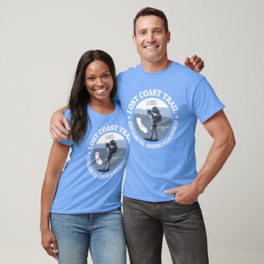 Lost Coast Trail (rd) T-shirt (Unisex)