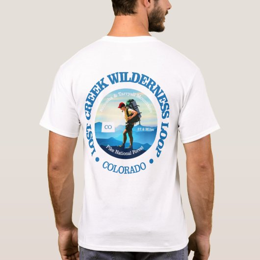 Lost Creek Wilderness Loop T-shirt (Achterkant)
