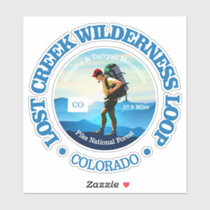 Lost Creek Wilderness Loop (wandelaar C) Sticker