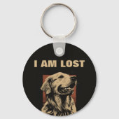 Lost Dog Alert Label - ID en Contact voor dierenli Sleutelhanger (Voorkant)
