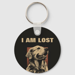 Lost Dog Alert Label - ID en Contact voor dierenli Sleutelhanger
