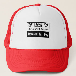 Lost Dog Credit Manager Trucker Pet