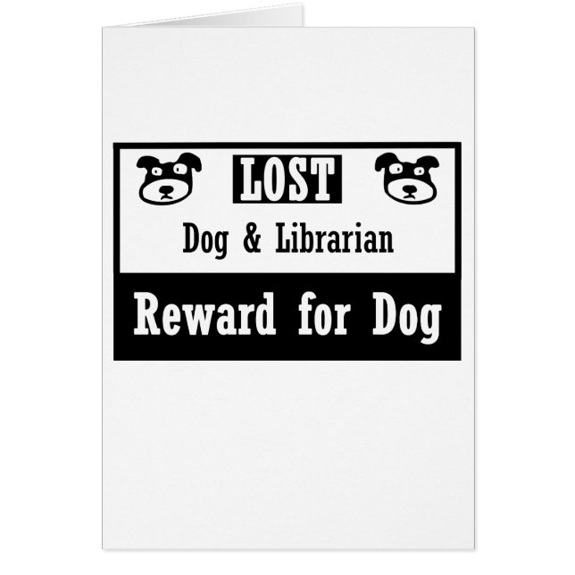 Lost Dog Librarian (Voorkant)