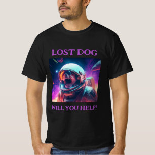 Lost Dog Zwart T-shirt