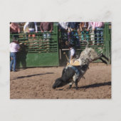 Lost Dutchman Bull Riding Briefkaart (Voorkant)